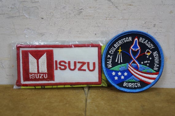 16 Vintage Nasa Space Shuttle Embroidered STS Mission… - Gem