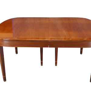 Norris Reproduction English Chippendale Georgian Mahogany Dining Table 96"