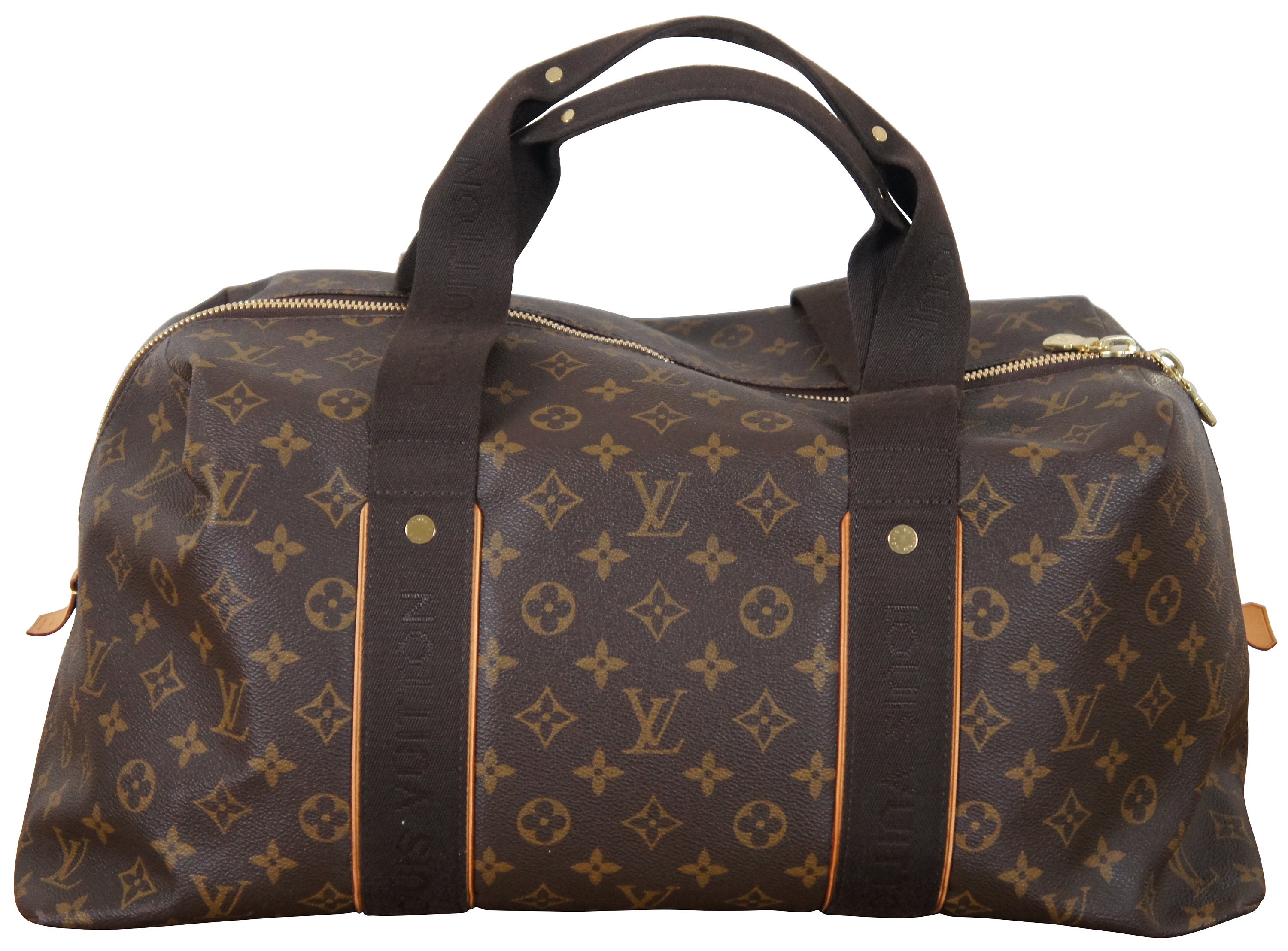 Vintage Louis Vuitton Beaubourg Weekender LV Monogram Canvas Bag France  DU2161