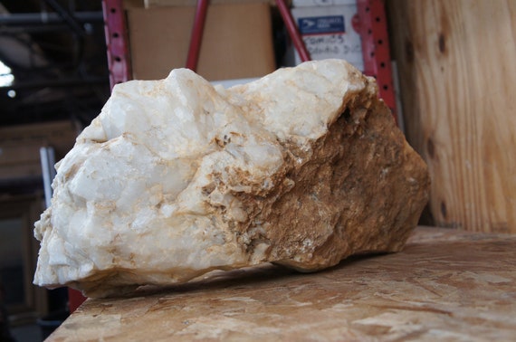 White Quartz Rock 3/8 Sample