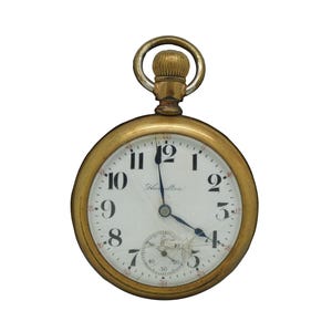 Antique 1915 Hamilton Model 1 Grade 924 17j 18s Pocket Watch