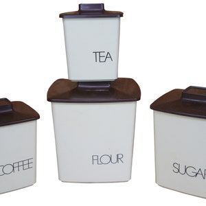 Airtight Food Storage Containers with Lids Sugar & Flour Canister – 4 Piece  Set