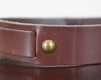 1937 Accessories Womens Brown Leather Belt Small - Etsy display picture 1