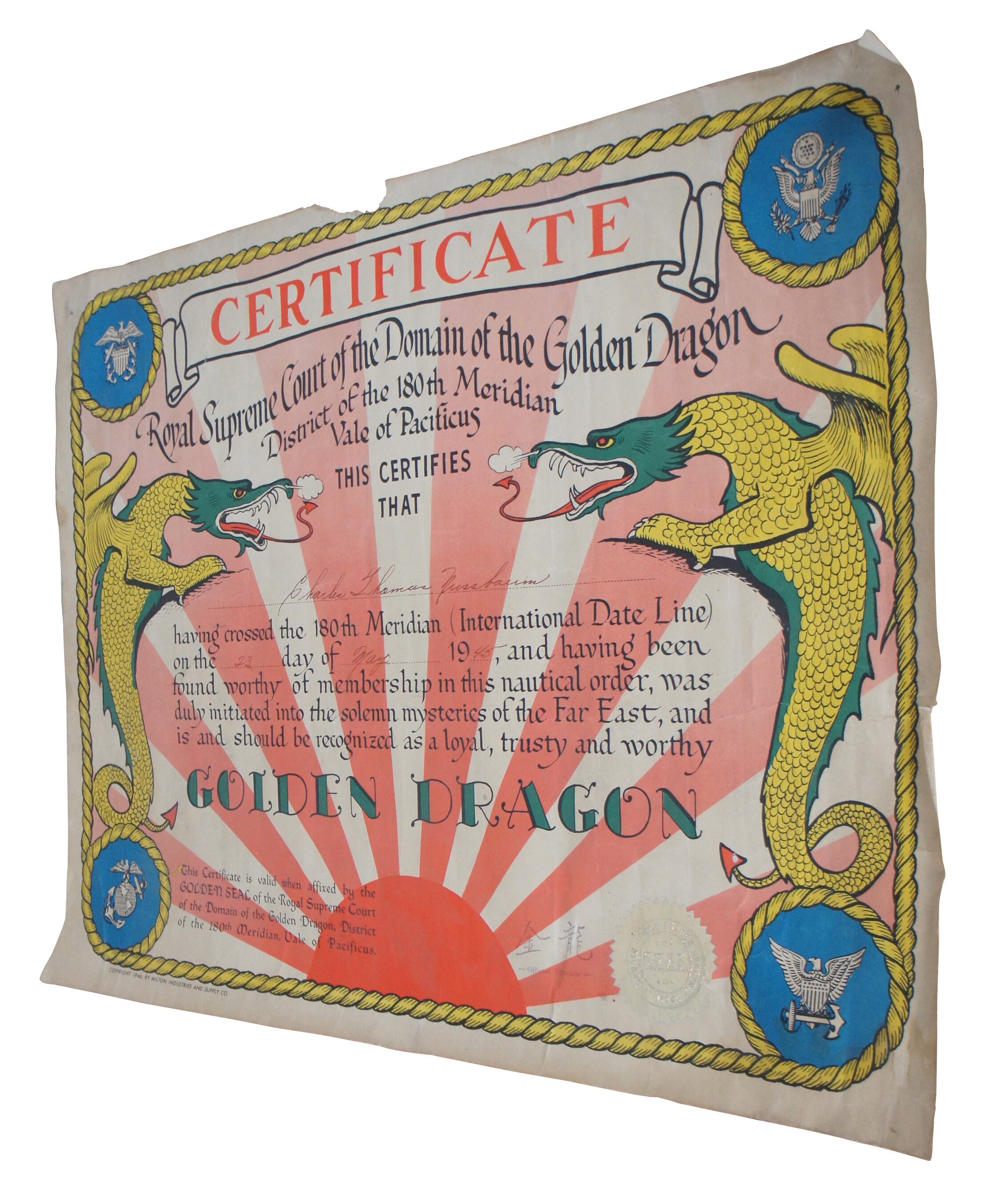Royal Dragon Militaria