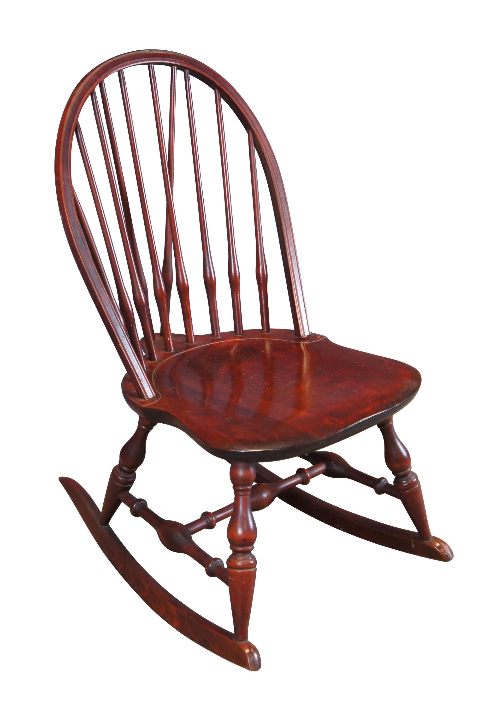 Nichols and Stone Rocking Chair Etsy