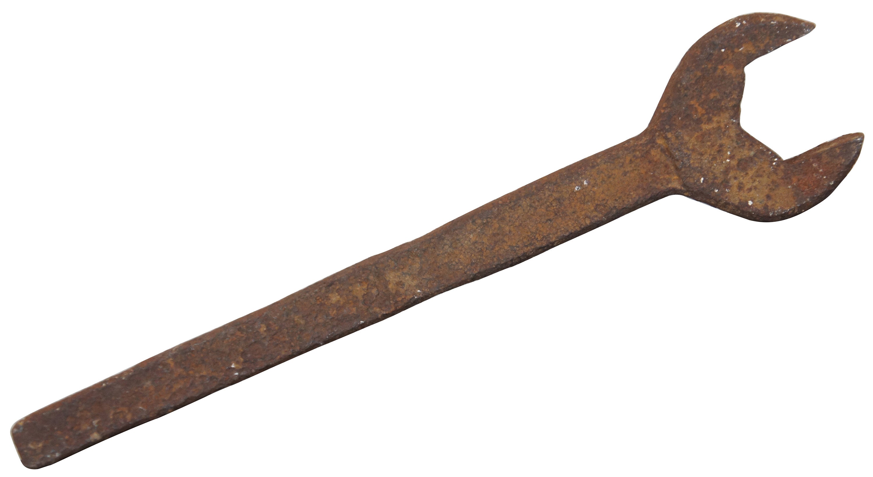 Primitive Antique Large Cast Iron Wrench Railroad Etsy