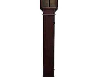 Antique Early 19th Century Georgian Mahogany Longcase Stick Barometer 38"