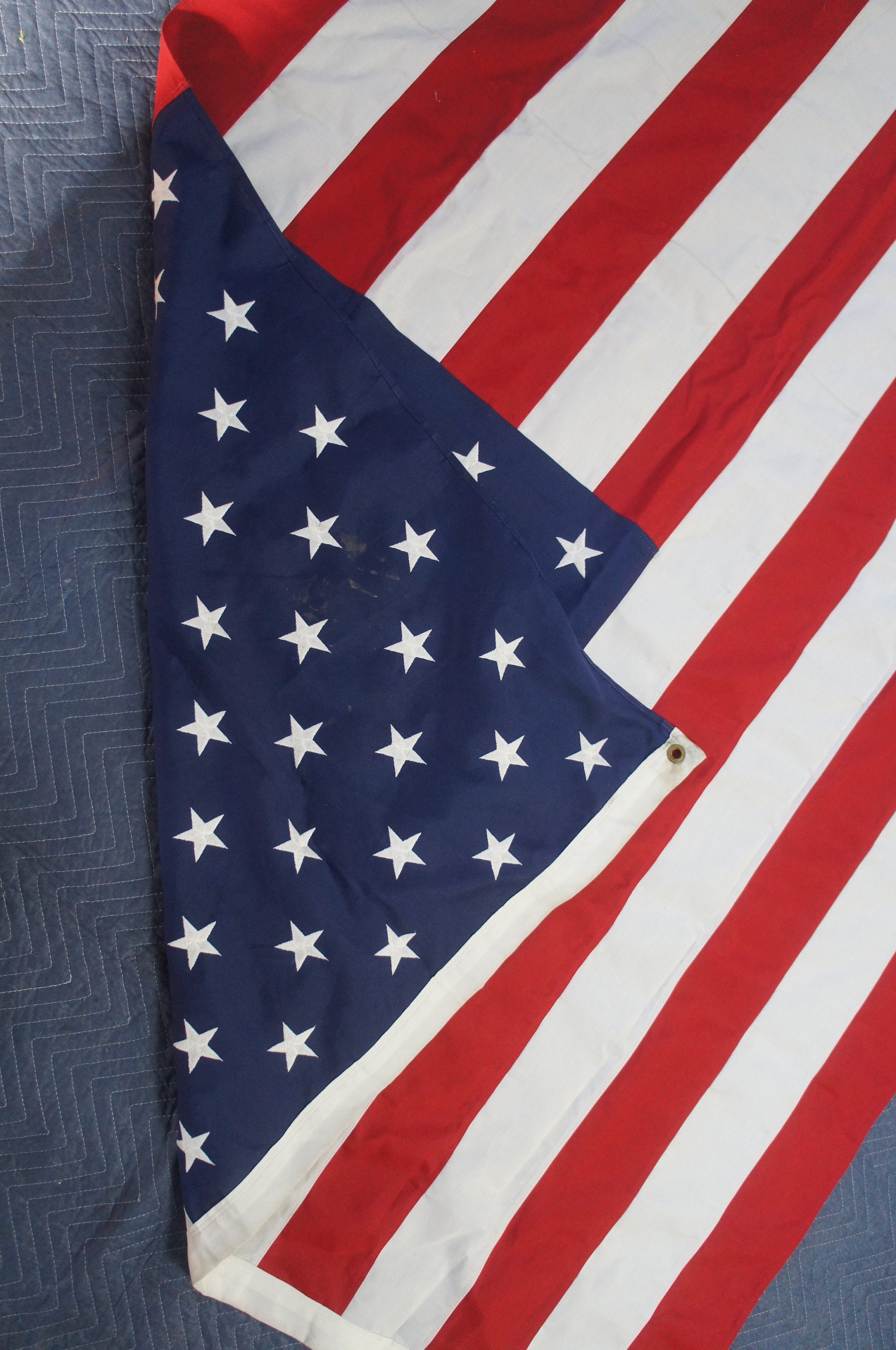 Vintage Annin Tough Tex United States America Outdoor Polyester