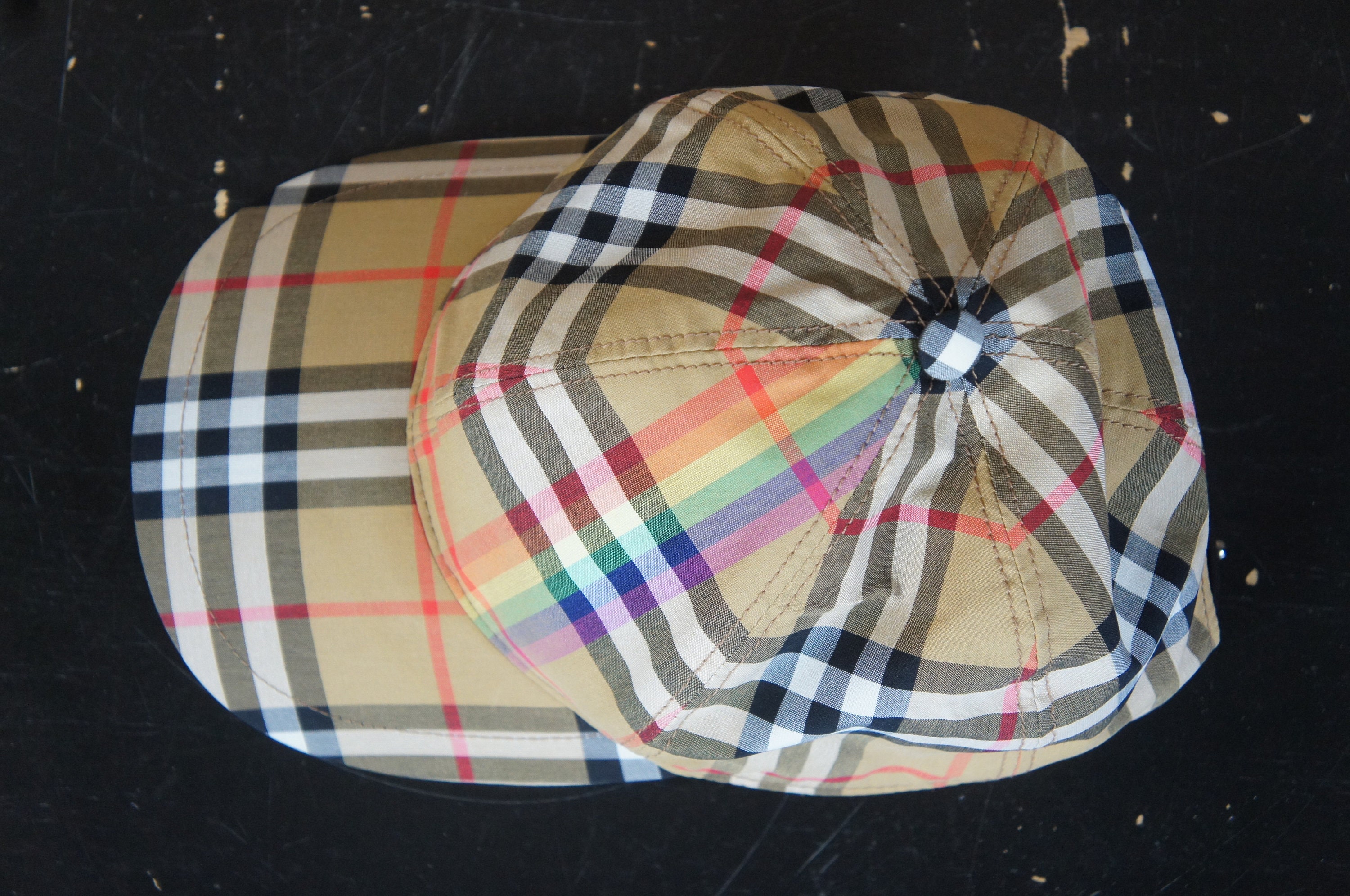 Burberry Pride Cap S/M Burberry Nova Check Rainbow Pride Baseball Cap S/M Limited  main image 2