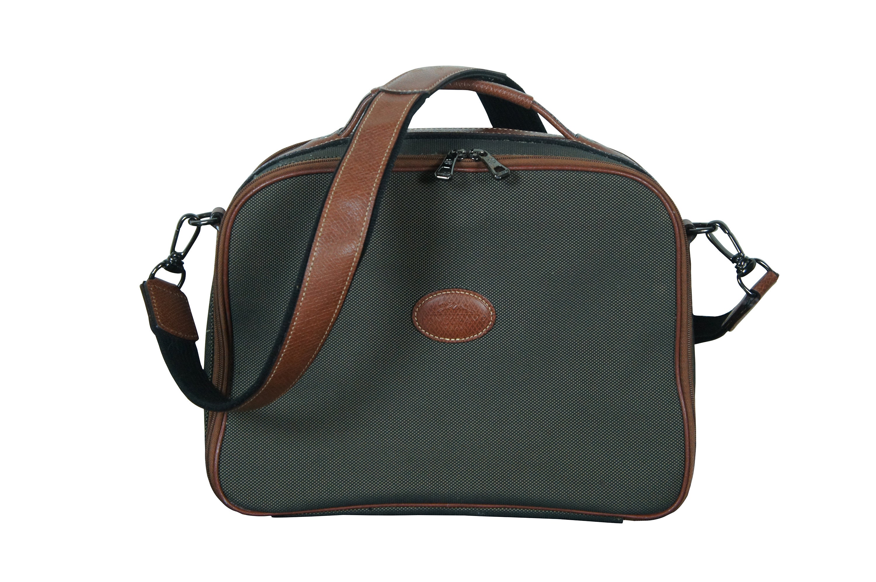 Vintage Longchamp Carry on Toiletry Travel Make up Bag Case Luggage 13 Etsy
