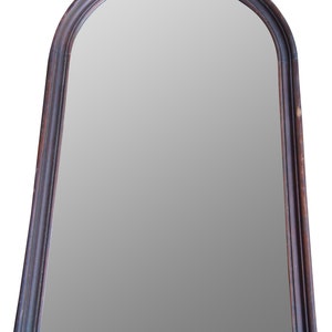 Vanity Mirror Antique Mahogany Dome Top Swivel Dressing Table Dresser Vanity Mirror