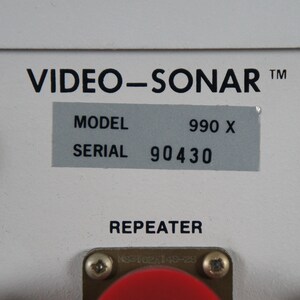 Vintage 1970s Vexilar Zoom Video Sonar Model 990 Nautical Ice Fishing 11" image 9