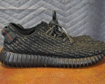 Adidas Yeezy Boost 350 Pirate Black Trainer Shoes Sneakers Low Top Mens Size 7.5 Adidas Yeezy Boost 350 Pirate Black 2016 BB5350 Men main image 4
