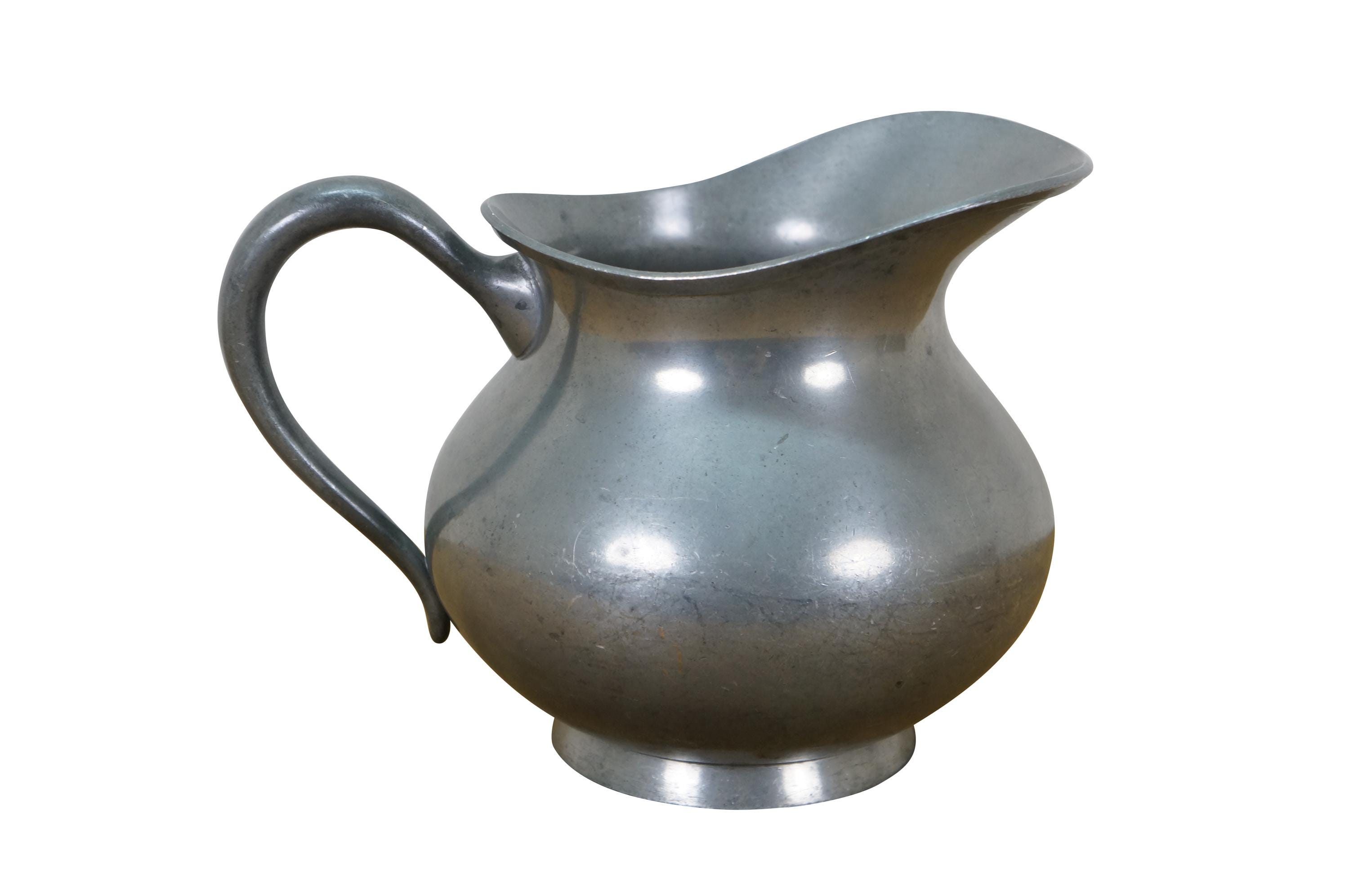 Antique Pewter Water Pitchers - Etsy