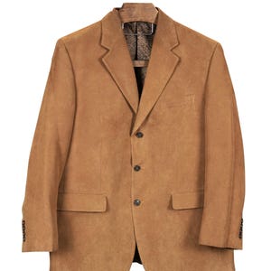 RRL Ralph Lauren Dillards Brown Corduroy Paisley Sportcoat Blazer Jacket 43R