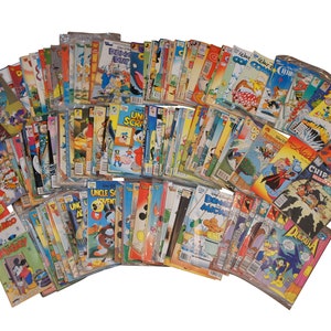 Vintage Lot of 149 Disney Comic Books Donald Duck Mickey Uncle Scrooge Magazine