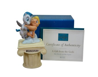 Vintage 1990s Walt Disney Classics Collection Ceramic Sculpture A