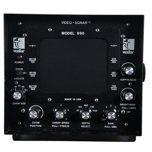 Vintage 1970s Vexilar Zoom Video Sonar Model 990 Nautical Ice Fishing 11" image 3