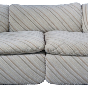 Alberto Rosselli Saporiti Italia Post Modern Confidential Lounge Sofa Couch MCM