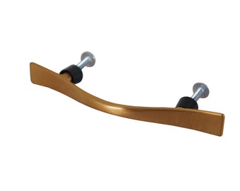 National Lock Co Medalist C287 Dull Bronze Modernist Drawer Pulls MCM Retro