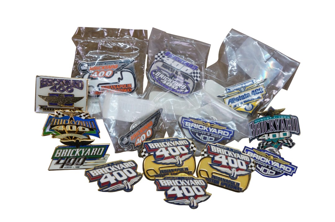 Lot of 14 Brickyard 400 Indianapolis Motor Speedway Racing Car Pins ...