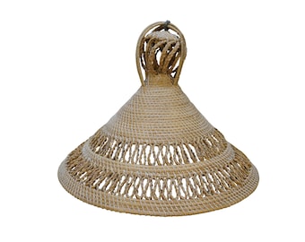 Vintage Handwoven Mokorotlo Basotho Ceremonial Grass Hat Africa Lesotho Mokorotlo Hat - Etsy main image 3