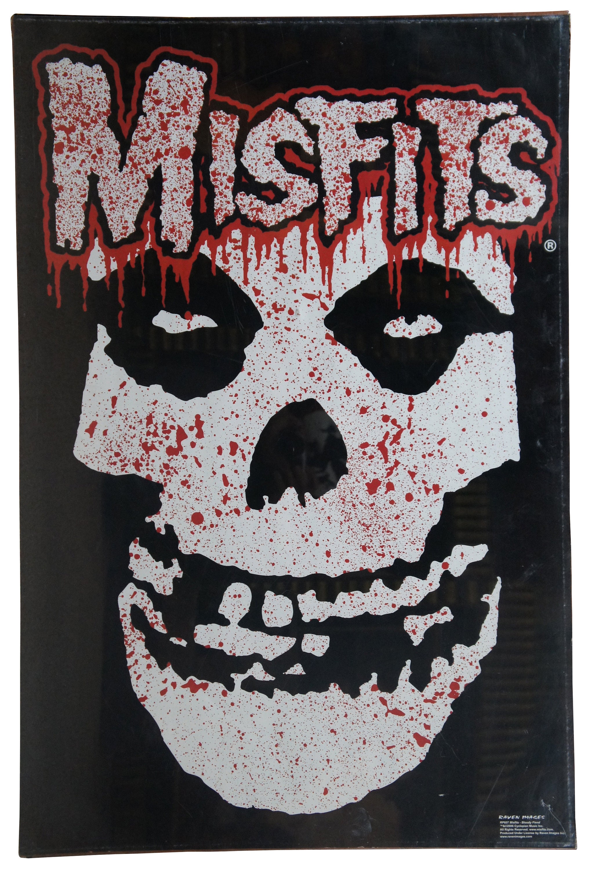 Misfits Bloody Skull Patch - Forbidden Planet