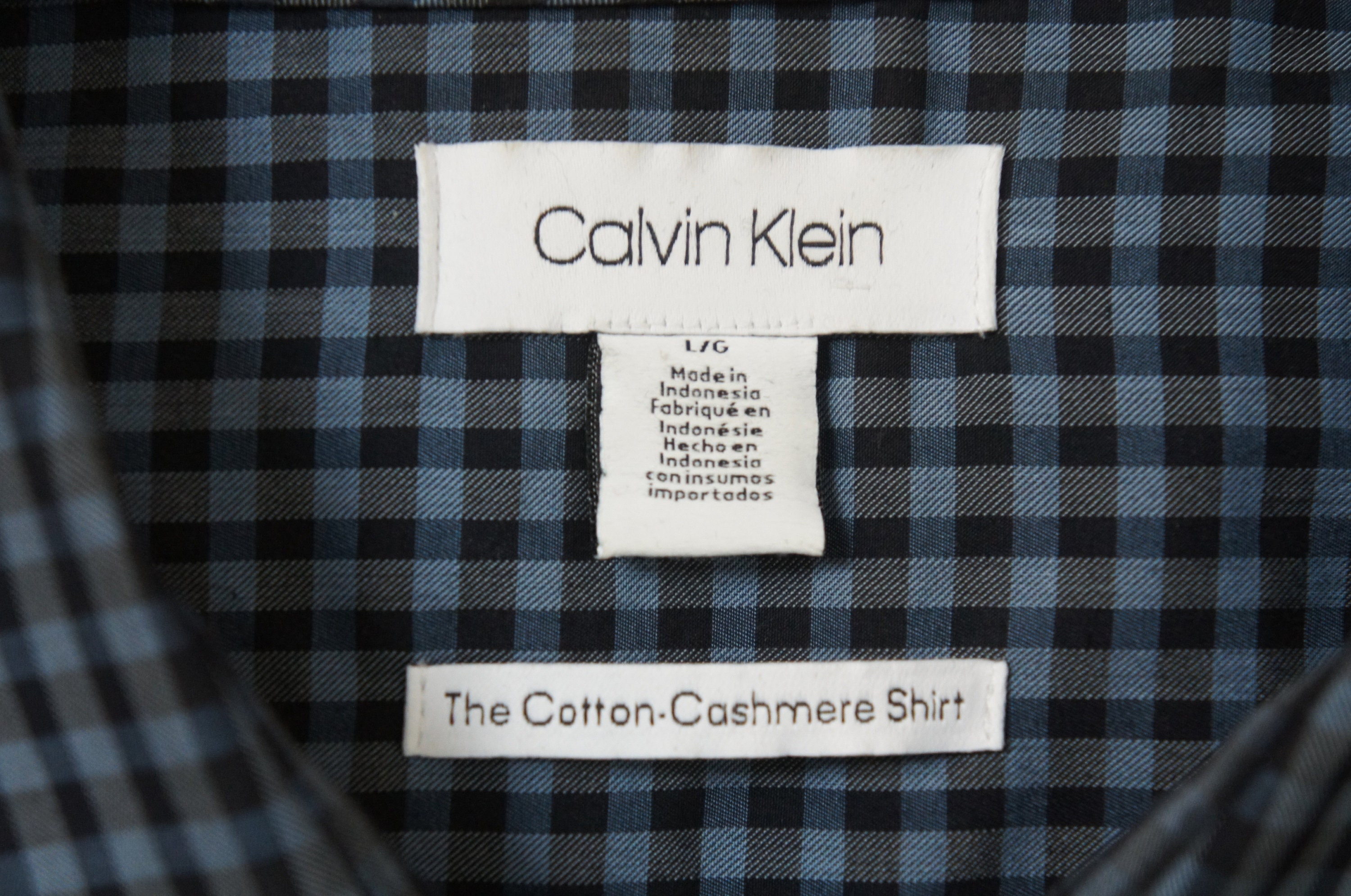 Calvin Klein Cotton Cashmere Large Long Sleeve Collared Dress - Etsy Calvin Klein Cotton Cashmere Large Long Sleeve Collared Dress - Etsy