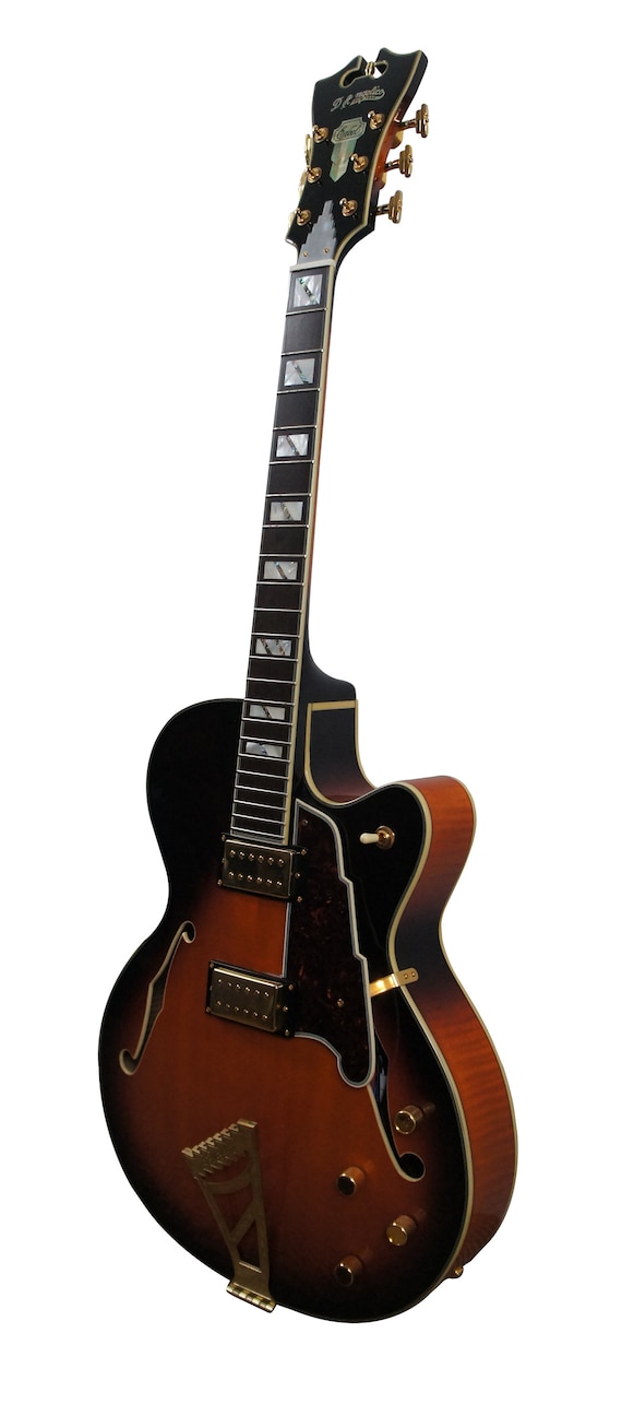 D'angelico New York Excel EXS-1DH Electric Mother of Pearl