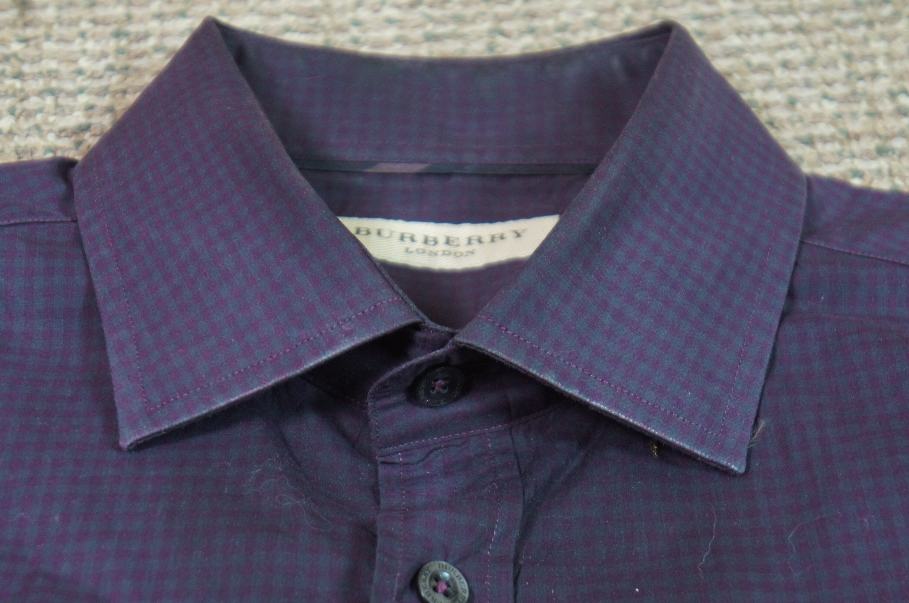 burberry london button up
