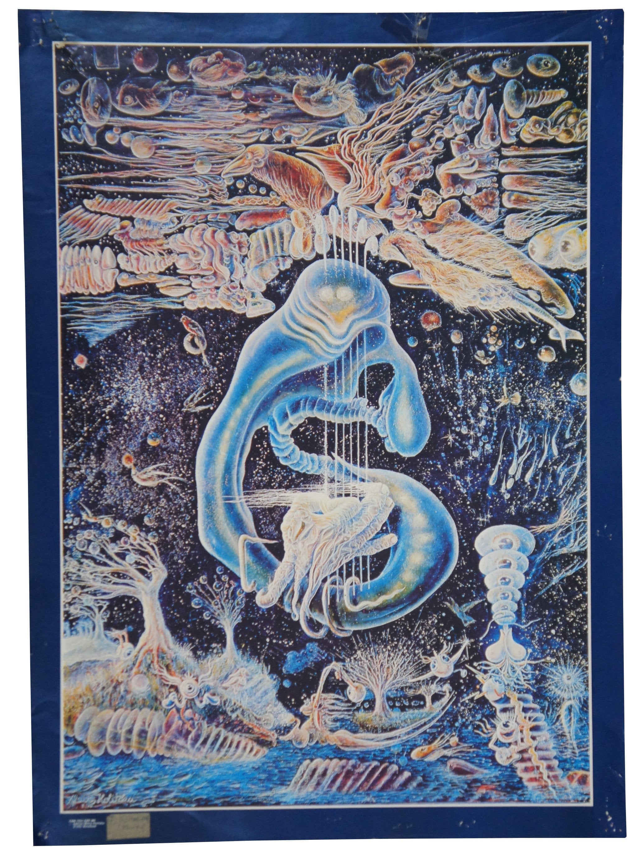 1970s Klaus Holitzka Can You Ear Me Poster Edition Pink Floyd D