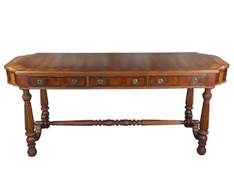 Alfonso Marina Ebanista English Georgian Inlaid Cedar Sideboard Console Table