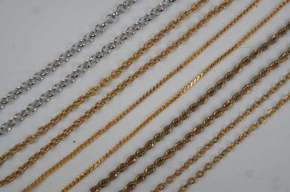 Lot of 12 Beaded Chain Pearl Necklaces Pendants C… - image 6