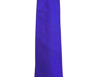 May include: A solid purple tie.