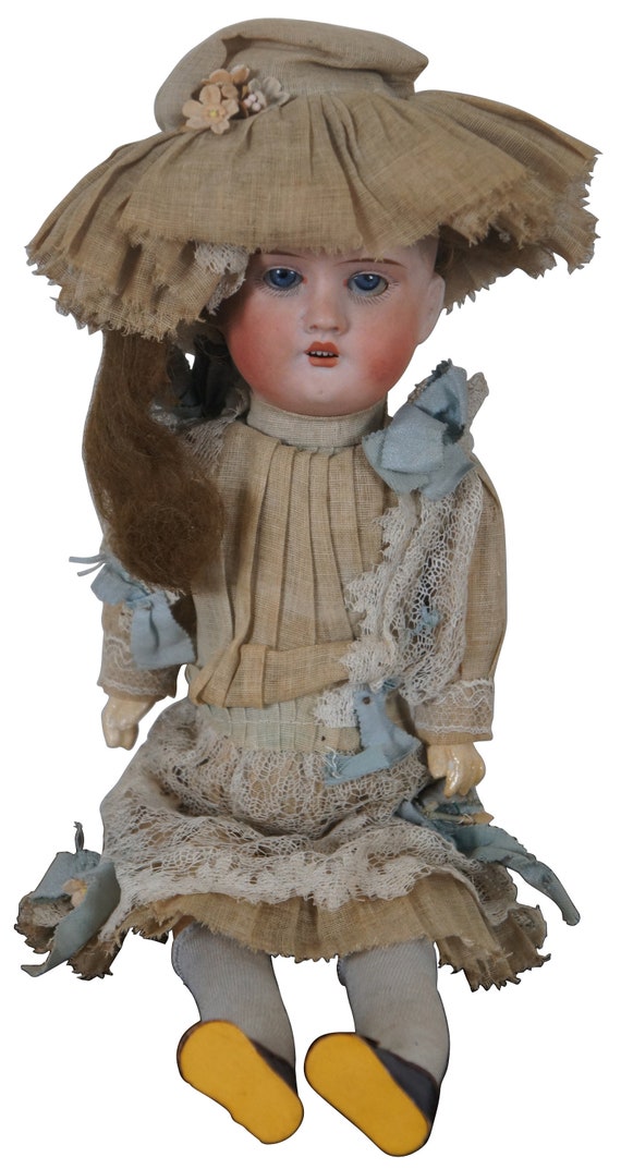 Buy Antique Armand Marseille Bisque Doll. Doll Head. Antique Doll. Online  in India 