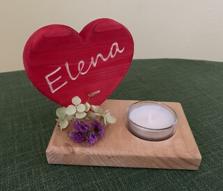 Portacandele In Vetro Con Scritta, Candela Profumata Alla Lavanda, Cera Di Soia Naturale, Regalo Per Donna, Mamma, Compleanno