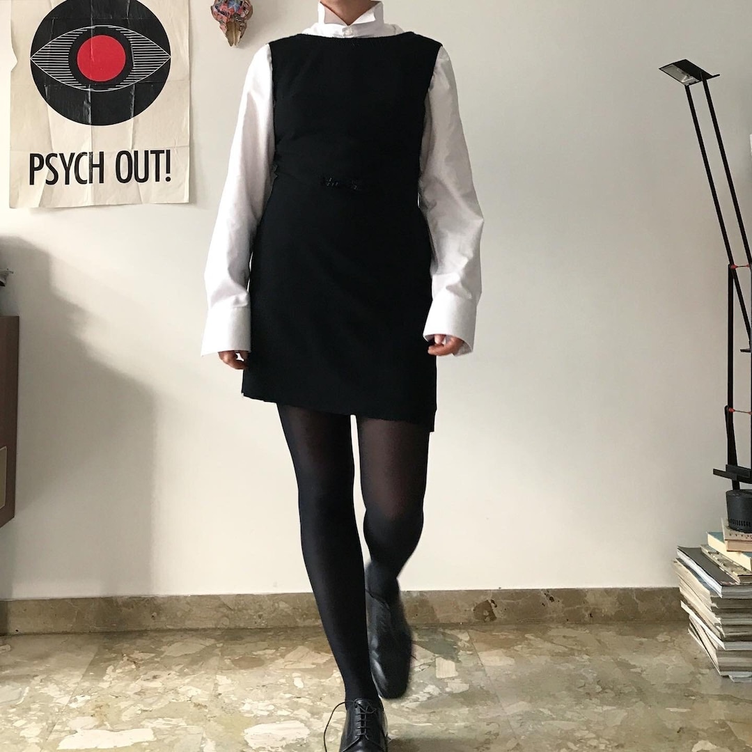 Vestito Pois Corto Estate Vestito Donna Vintage Anni '50 Scollo