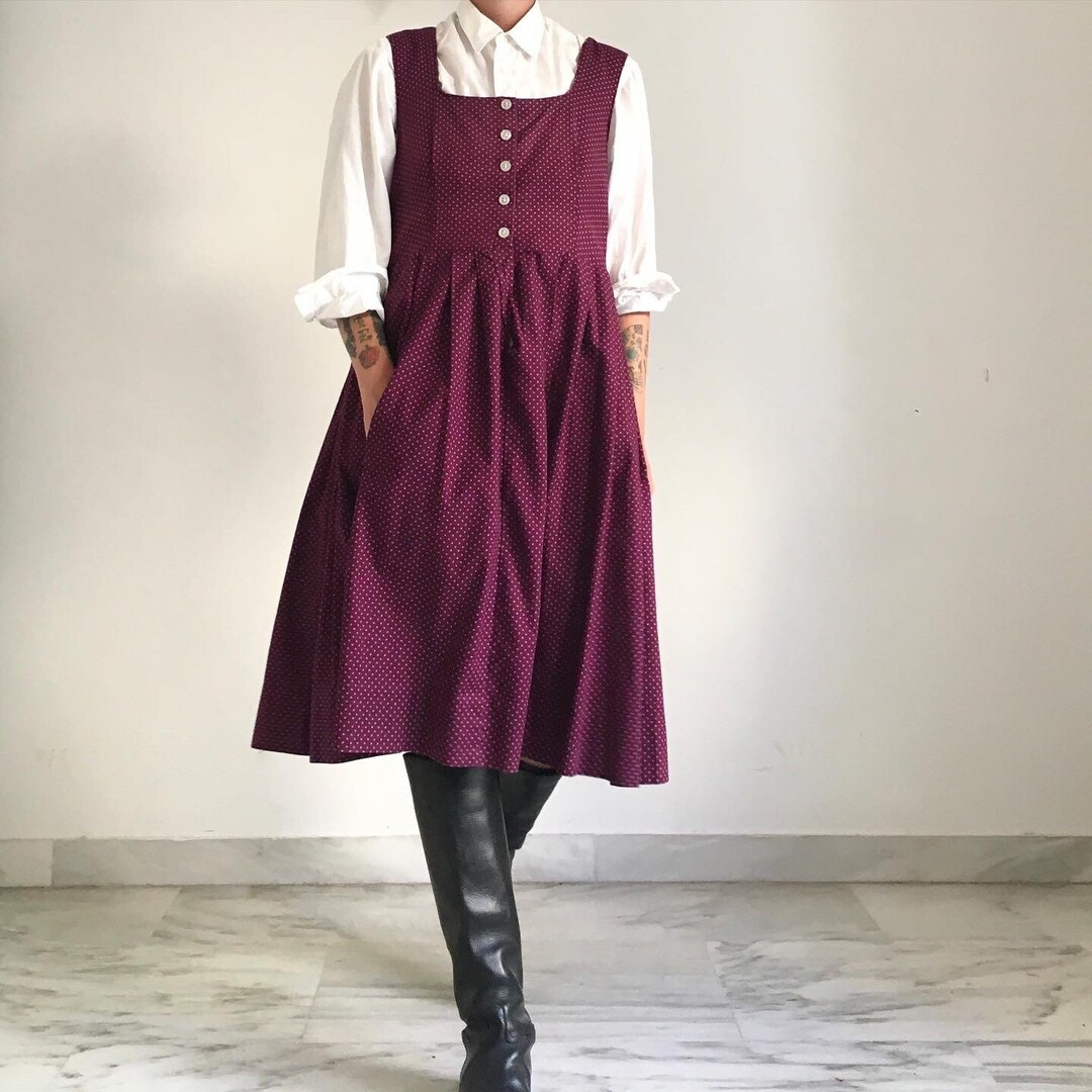 Vintage Tyrolean Dress Etsy