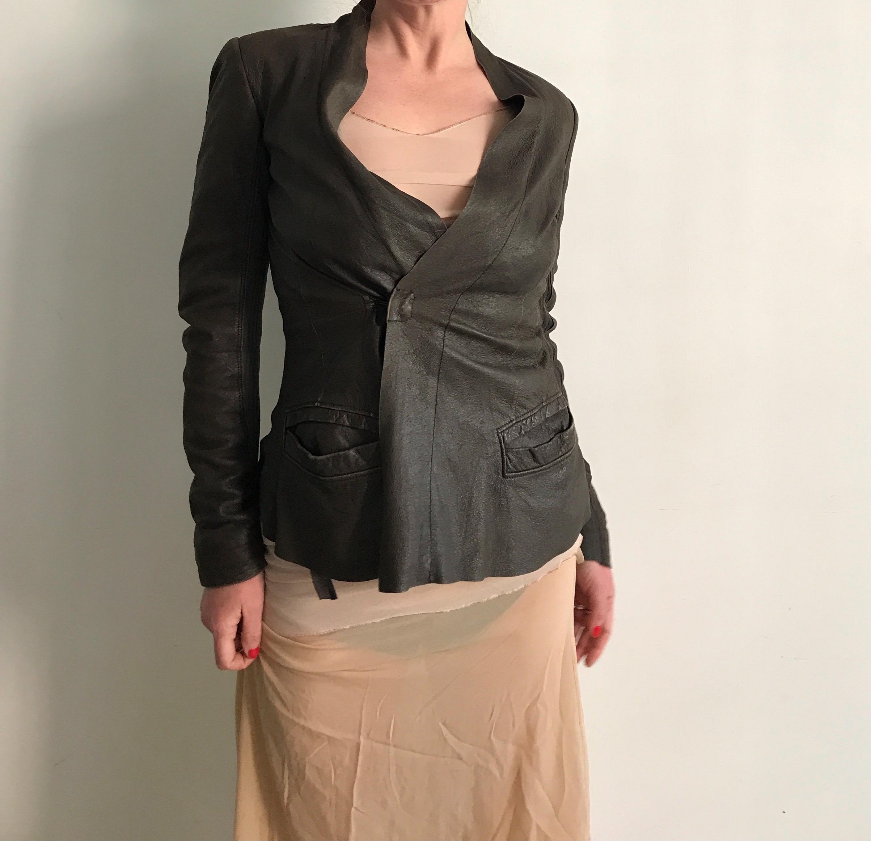 Rick Owens Jacket - Etsy