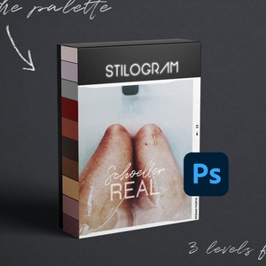 REAL Photoshop Filter action pack inspired by Schoeller - real portraits, candid, unpolished shots