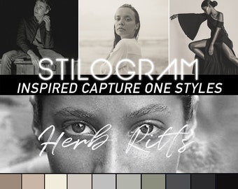 Capture One Styles inspired by Herb Ritts - Black and white, monochrome analog effect Styles for Pro Photographers