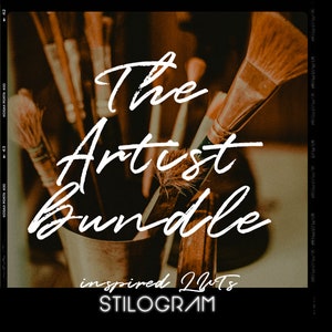 Complete LUTs ARTISTS BUNDLE -painterly filters inspired by palettes of Van Gogh, Vermeer, Kahlo, Monet & Rembrandt - Premiere Pro / Resolve