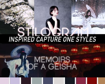 Memoirs of a Geisha styles for Capture One -  Moody dark looks for pro photographers - C1 Stylepack - LR | PS also available