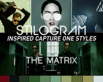 Stylepack inspired by The Matrix's look - Deep, vibrant styles for Capture One - LR | PS presets also available