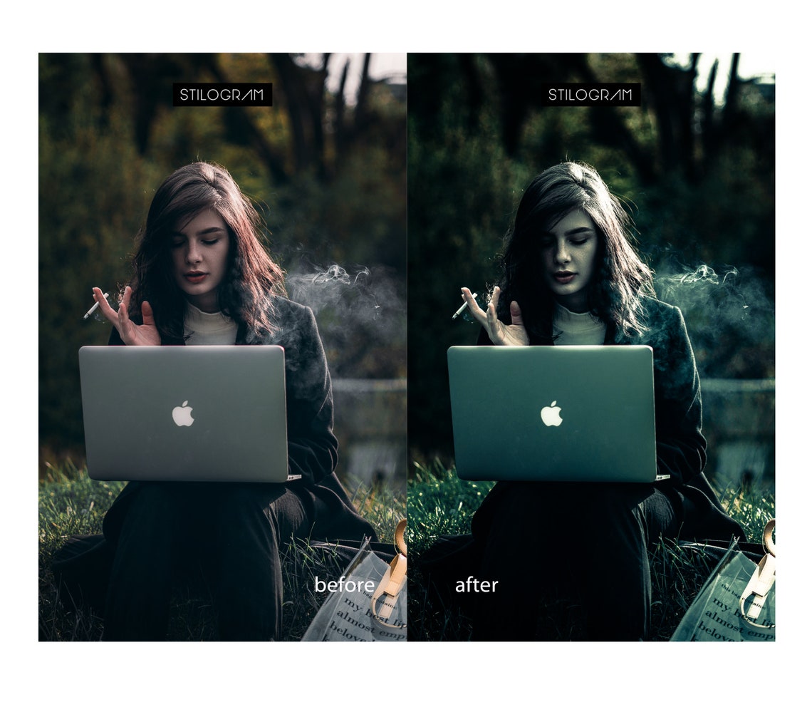 MOBILE presets inspired by FINCHER Lightroom app Fight Etsy