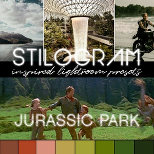 JURASSIC PARK Lightroom presets inspired by Spielberg&#39;s rich tropical colors + epic shots - Desktop & Mobile | Lrtemplate, xmp, dng |