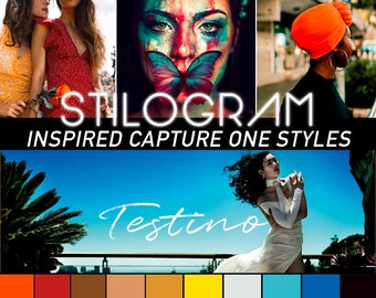 Capture One Stylepack Inspired by Mario Testino's look - bold color pop Style Pack for C1
