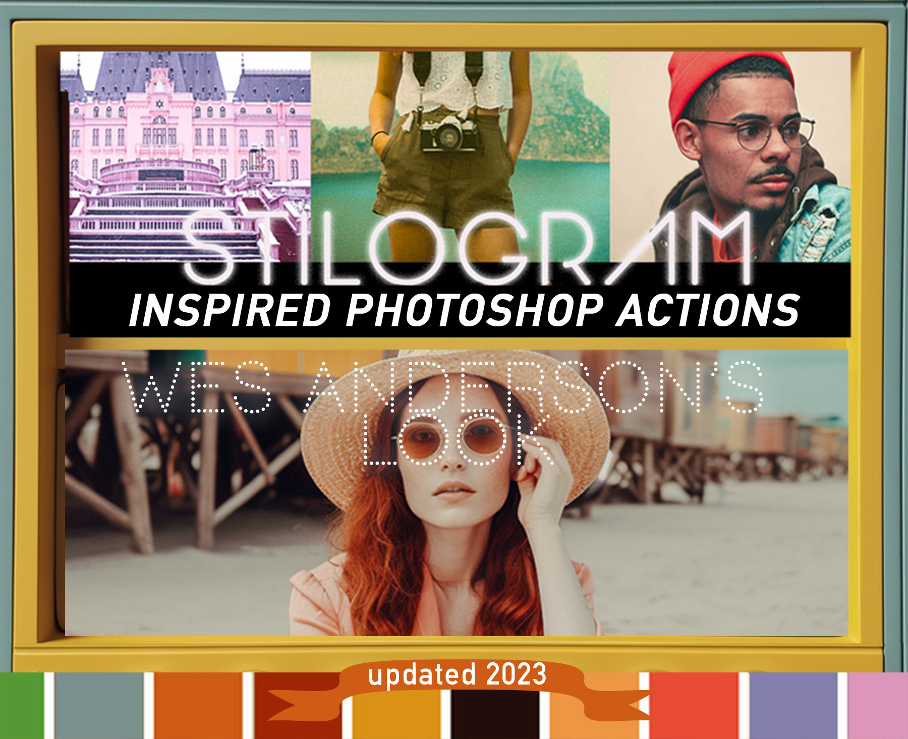 Wes Inspired Action Set for Easy Color Grading Amazing Movie