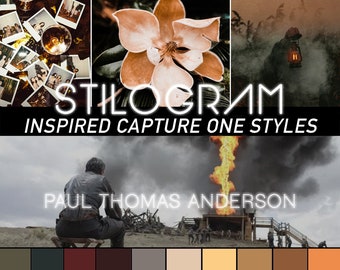 Capture One Styles inspired by Paul Thomas Anderson's looks - dramatic styles -  LR | PS presets also available