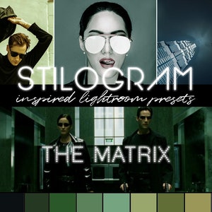 THE MATRIX-inspired presets - Deep, vibrant cinematic looks - Desktop & Mobile | Lrtemplate, xmp, dng |